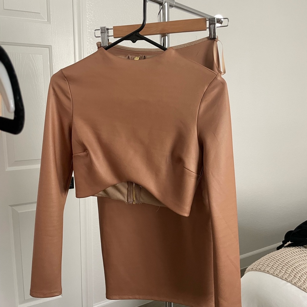 Hot Miami Styles Beige Ensemble